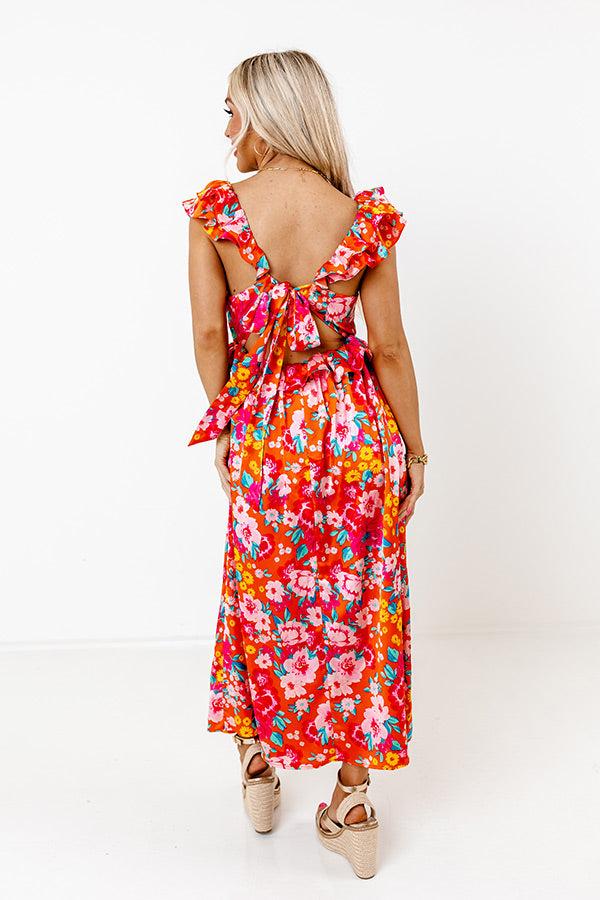 Tell Me I'm Dreaming Floral Midi Product Image