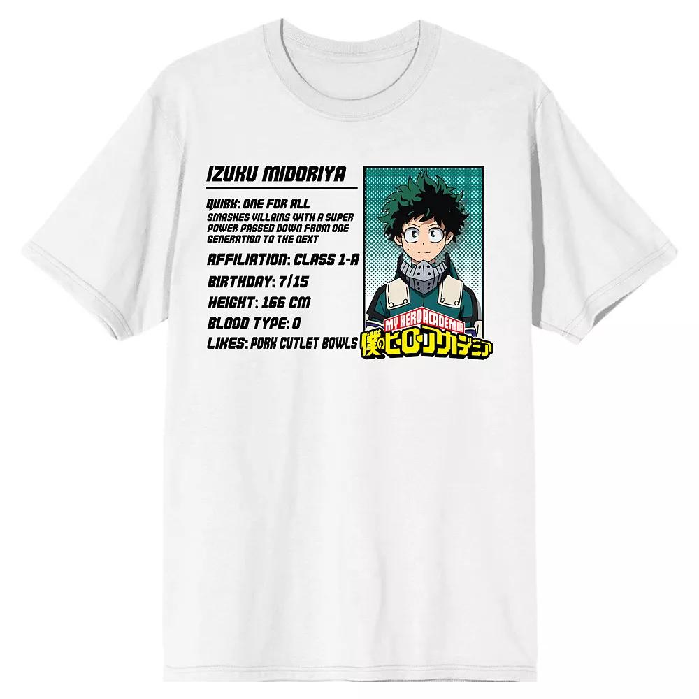 Men's My Hero Academia Deku Name Tee,  Product Image