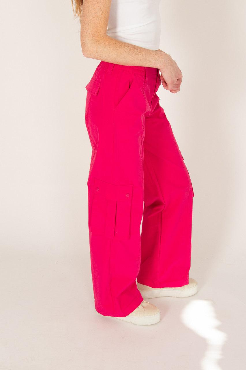 Wide Leg Cargo Pants Product Image