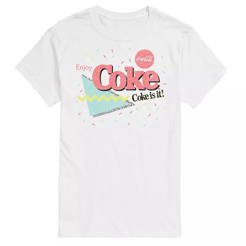 Men's CocaCola 90s Coke Is It Logo Graphic Tee,  Product Image