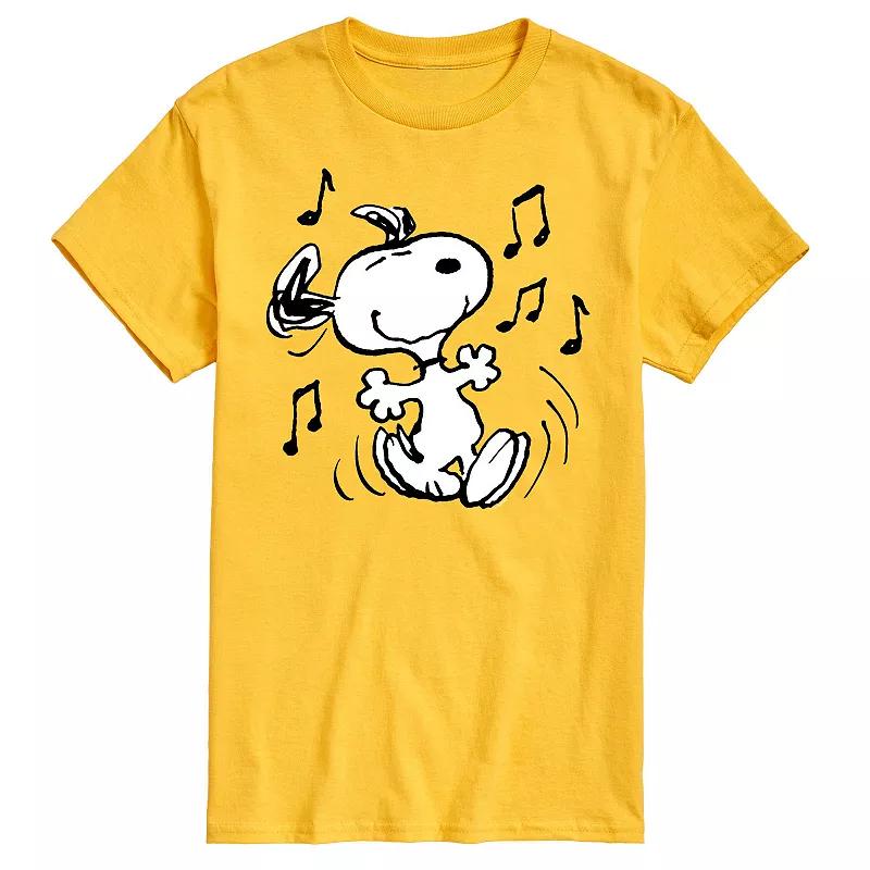 Mens Peanuts Snoopy Dancing Tee Product Image