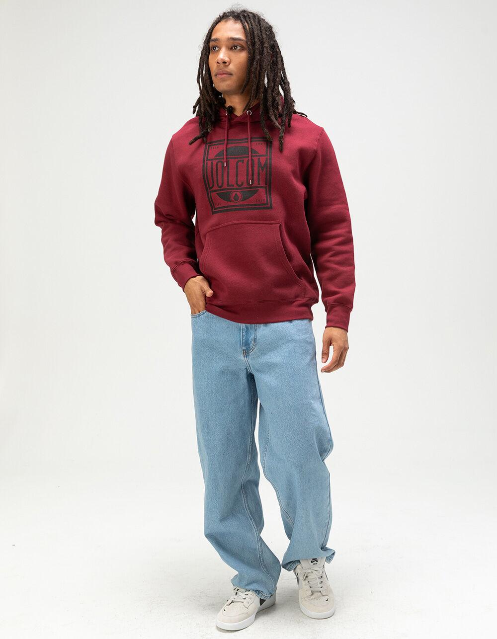 VOLCOM Jaunty Mens Hoodie - BURGUNDY Product Image