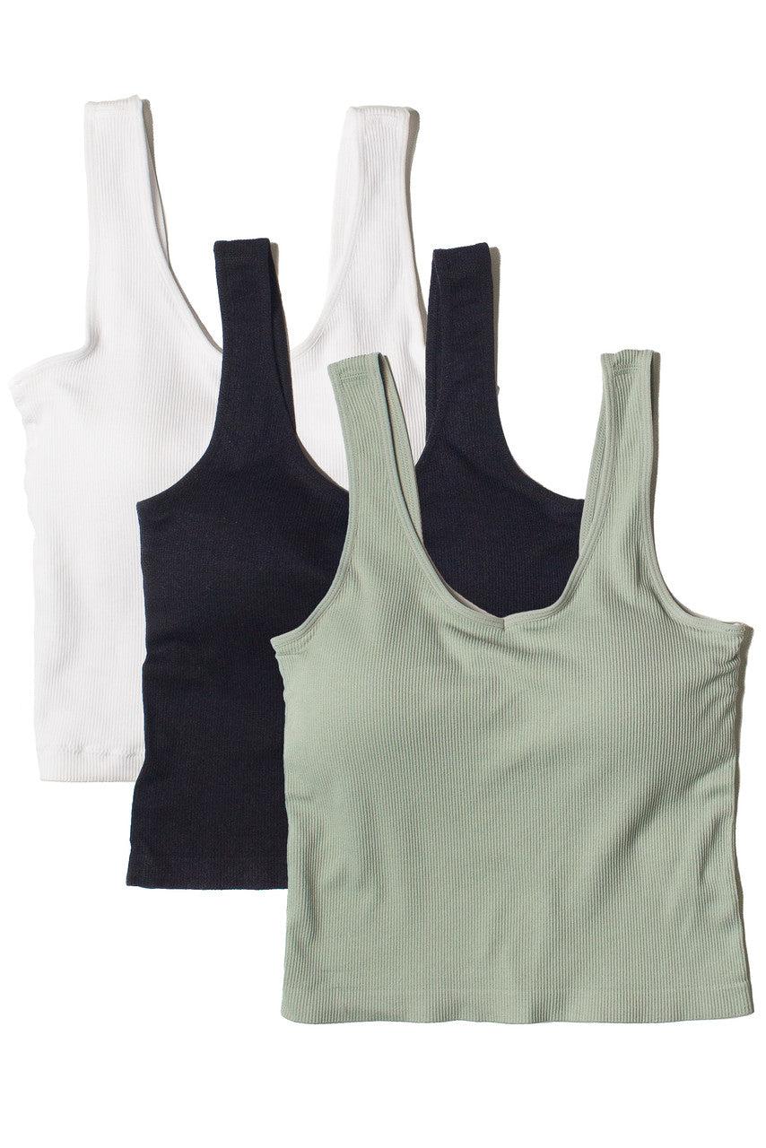 Molded Cup Seamless Tank Product Image