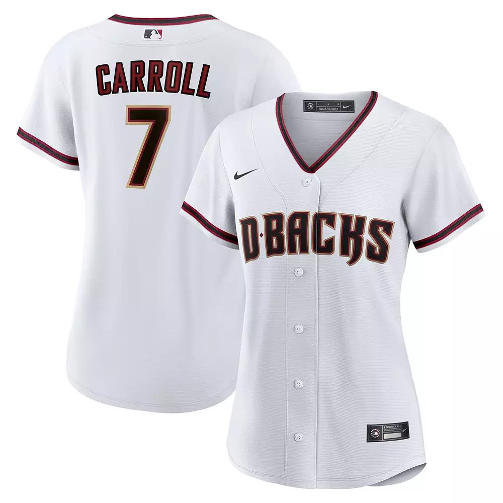 Women's Nike Corbin Carroll White Arizona Diamondbacks Home Replica Player Jersey,  Product Image