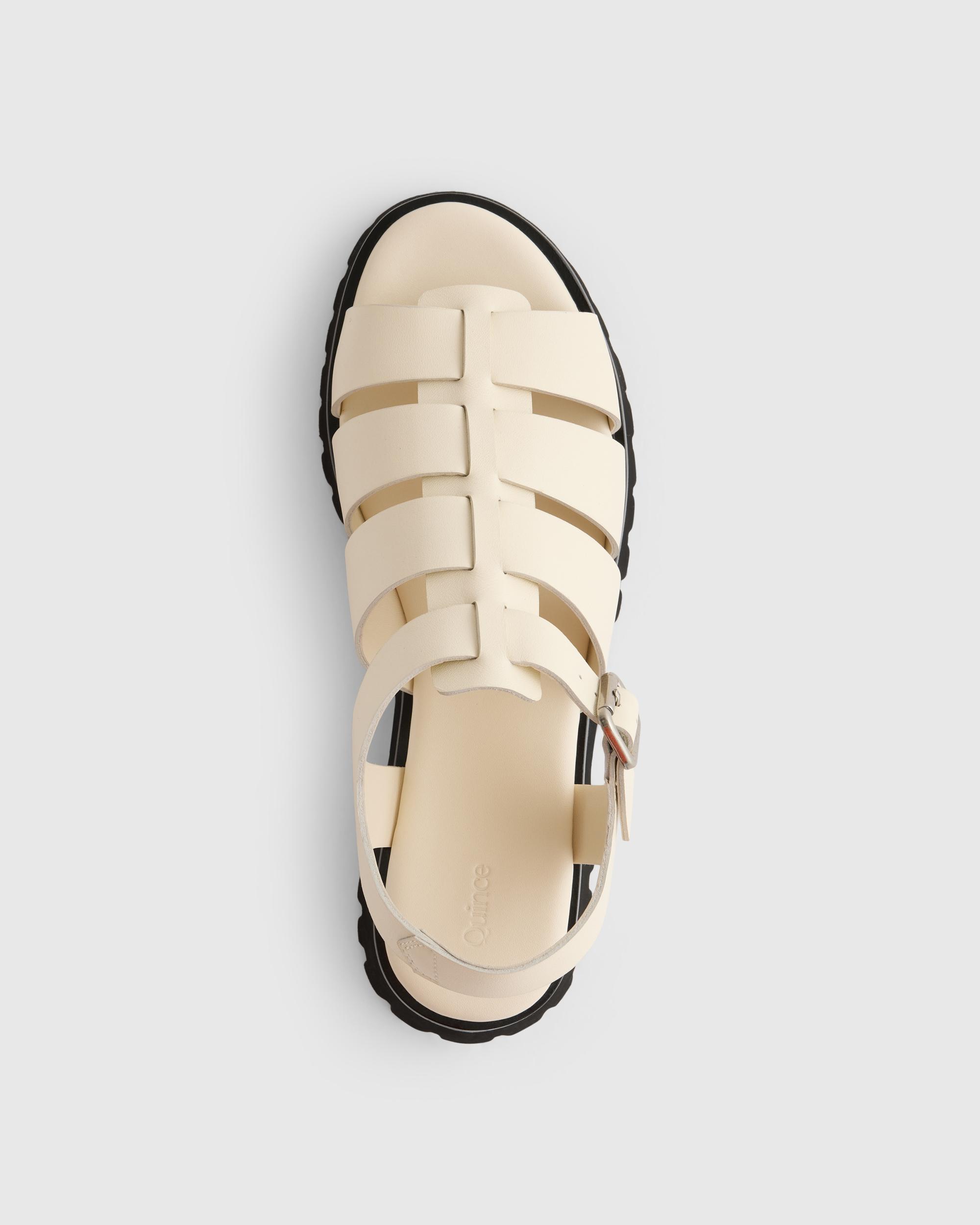 Quince | Women's Italian Leather Lug Sole Fisherman Sandal Product Image