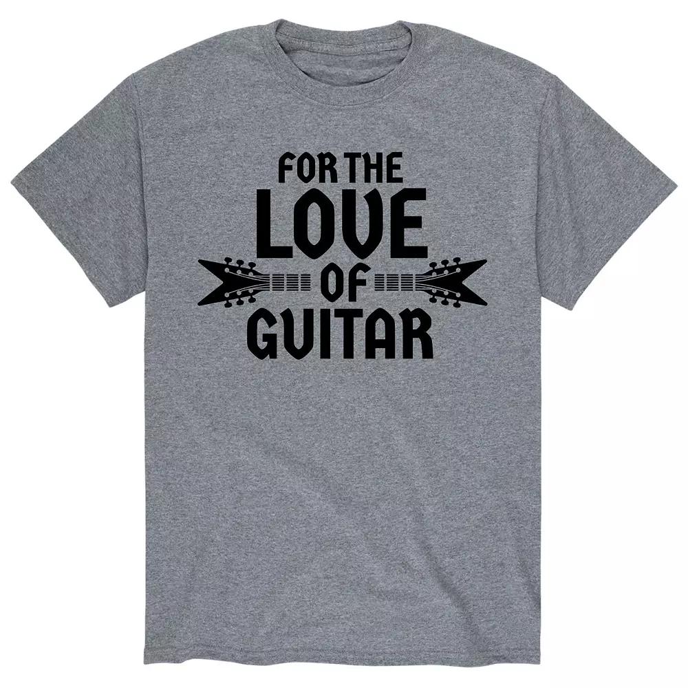 Men's For The Love Of Guitar Tee,  Product Image
