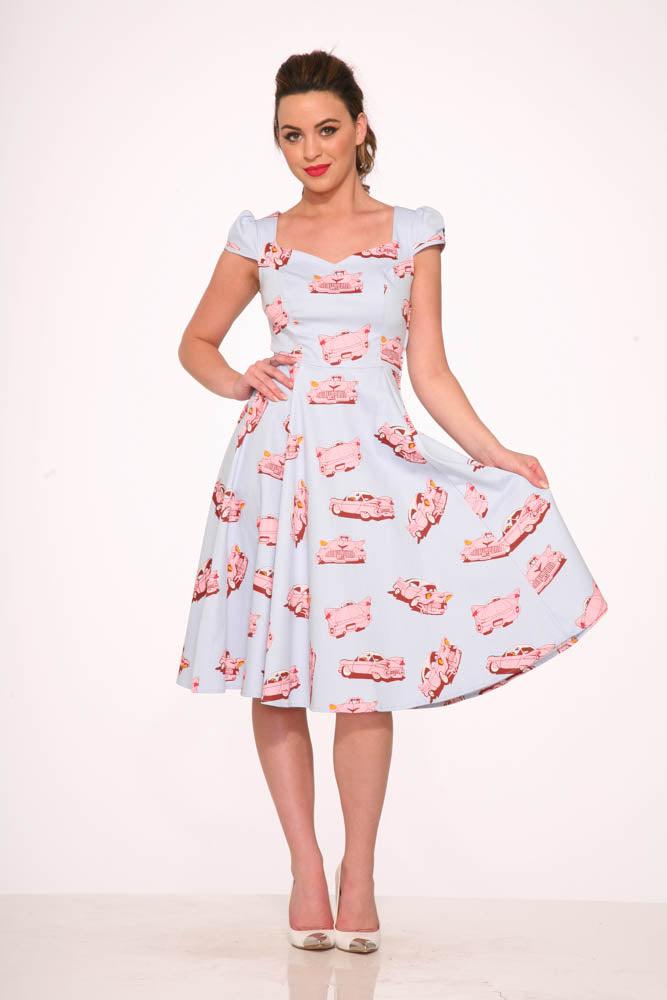 Car Hop Swing Dress Product Image