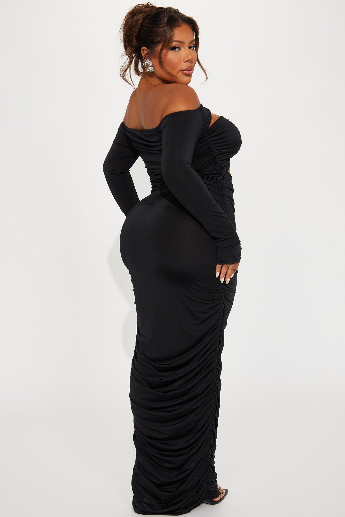 Kristal Maxi Dress - Black Product Image