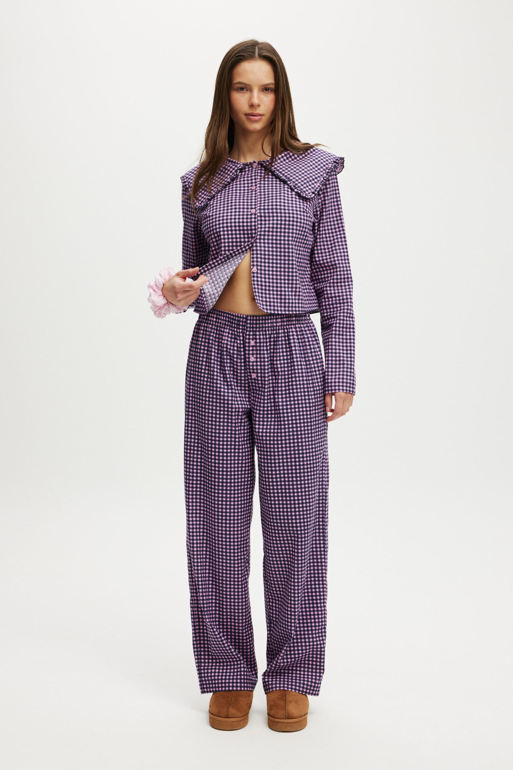 Peached Woven Long Sleeve Shirt Product Image