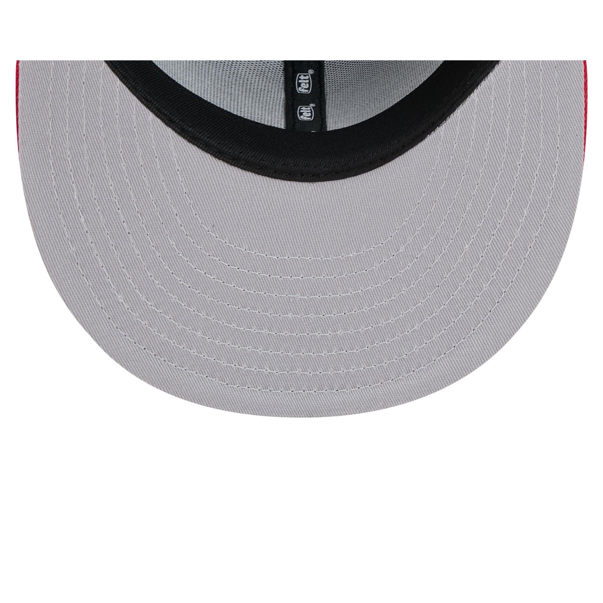 Kansas City Chiefs 2025 Sideline Hot Weather Split Panel 9FIFTY Snapback Hat Male Product Image