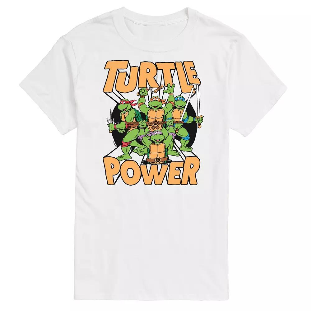 Big & Tall TMNT Turtle Power Graphic Tee, Men's,  Product Image