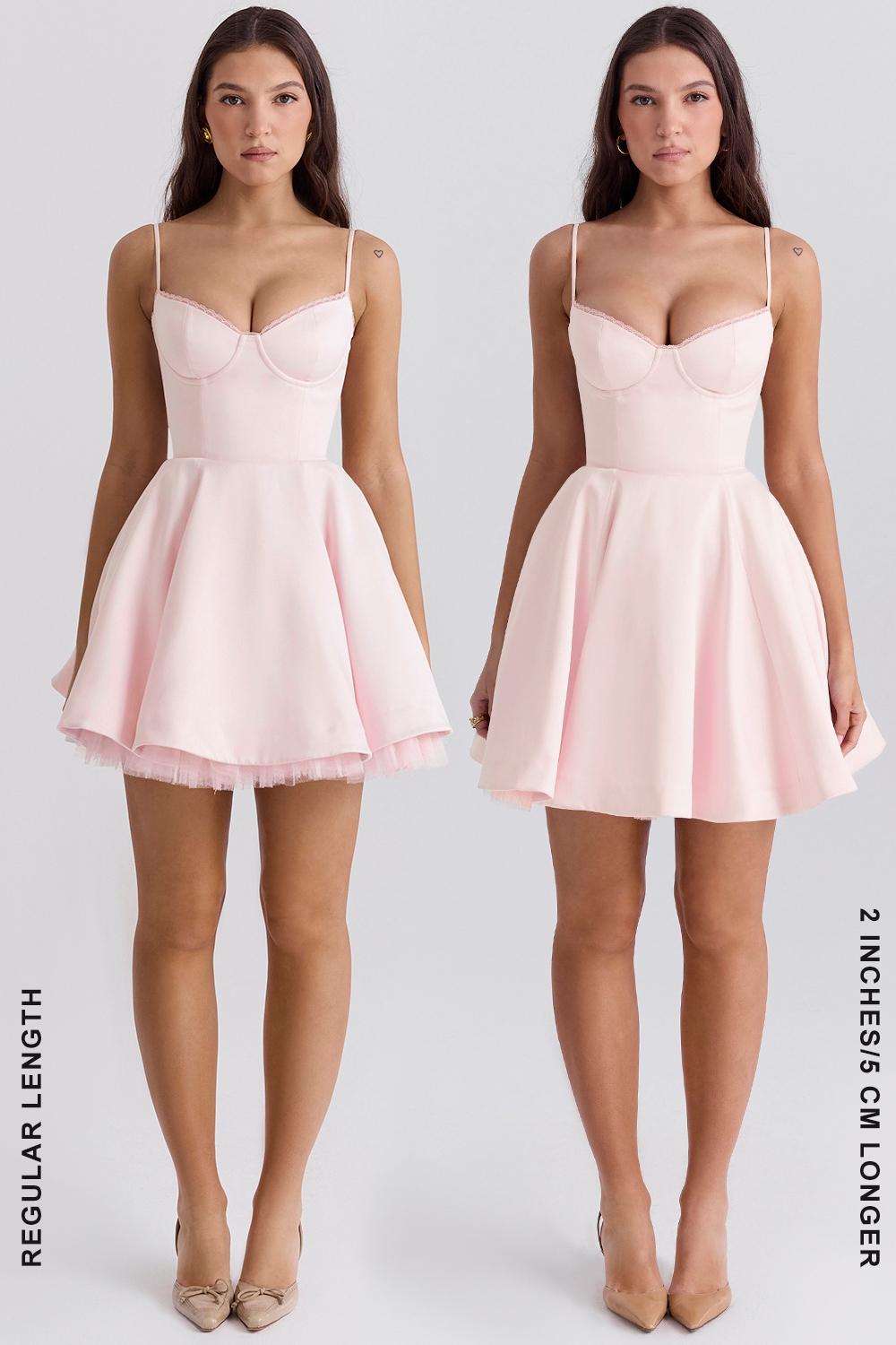 Minimoiselle  ballerina pink tulle mini dress Product Image
