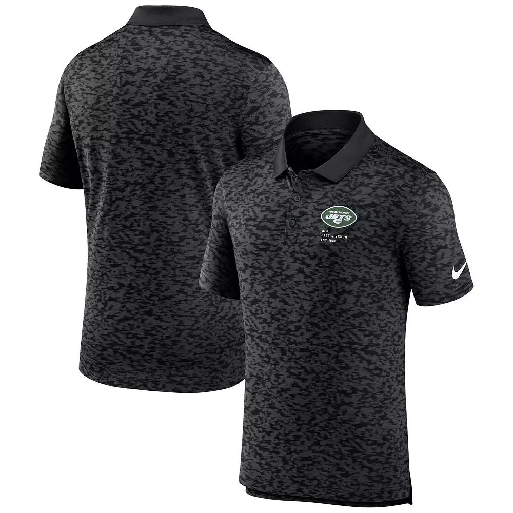 Men's Nike Black Los Angeles Chargers Pique Fashion Performance Polo,  Product Image