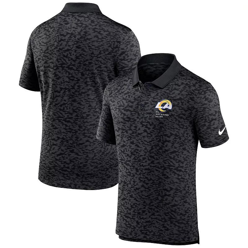 Men's Nike Black Los Angeles Chargers Pique Fashion Performance Polo,  Product Image