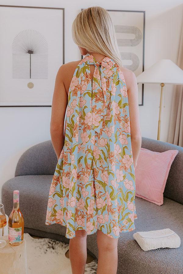 Downtown Happy Hour Satin Mini Dress Product Image