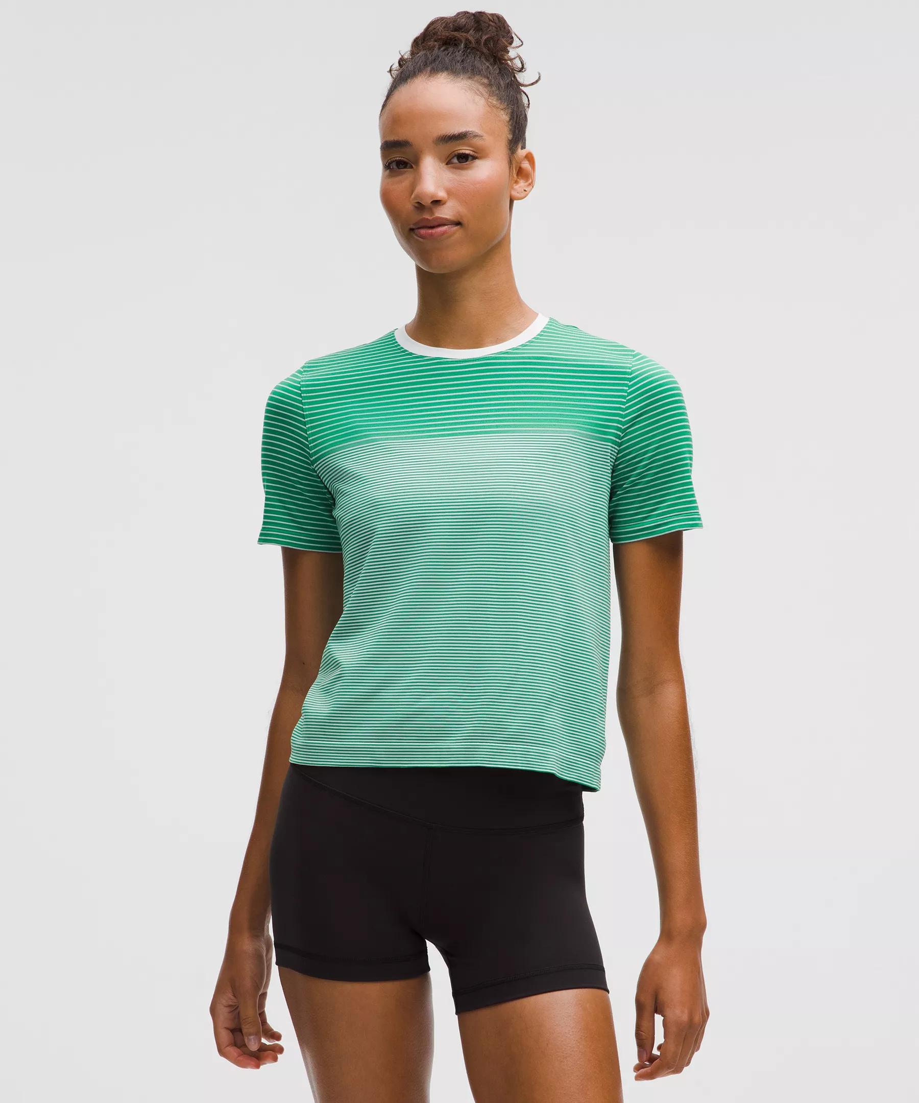 Seamless Classic-Fit Mariner Stripe T-Shirt Product Image