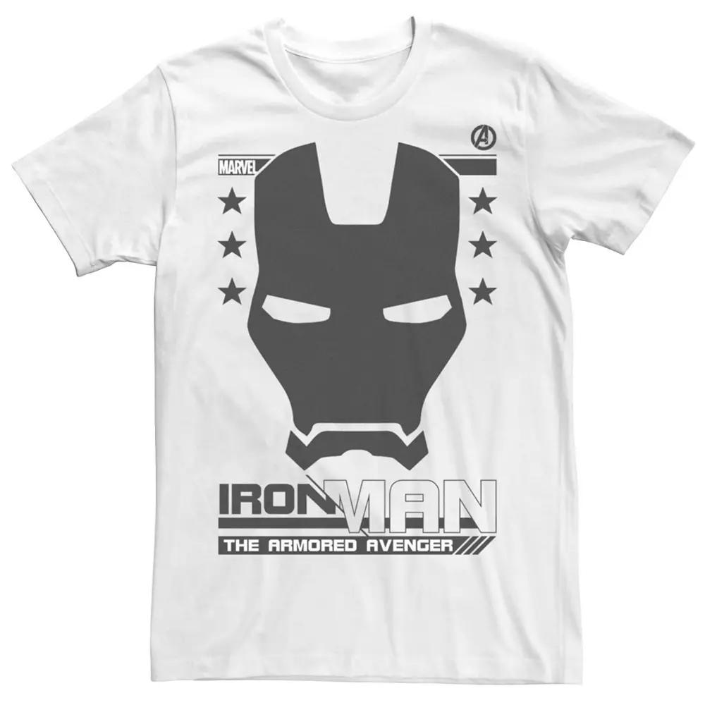 Men's Marvel's Iron Man The Armored Avenger Poster Tee,  Product Image