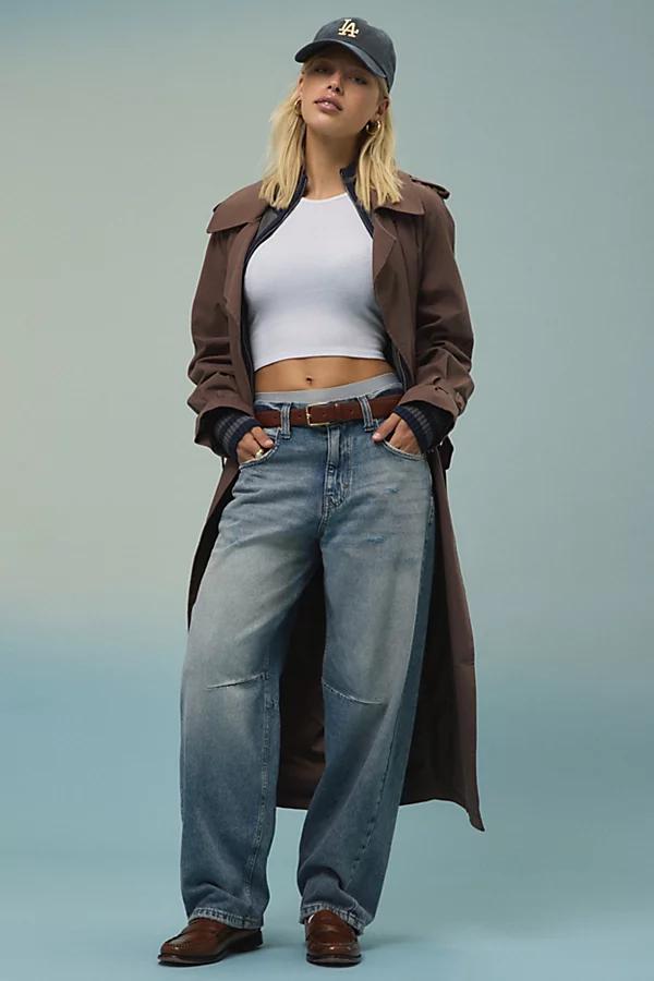 BDG Logan Buckle Baggy Barrel Jean Womens at Urban Outfitters Product Image