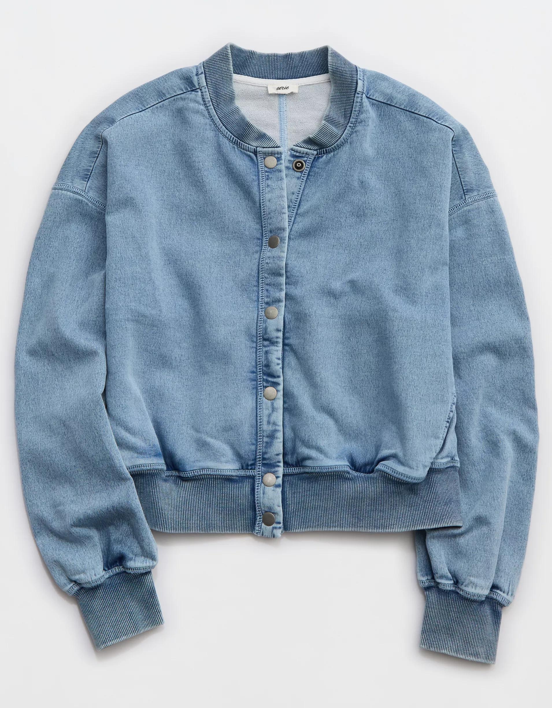 Aerie Soft Landing Bomber Jacket Product Image