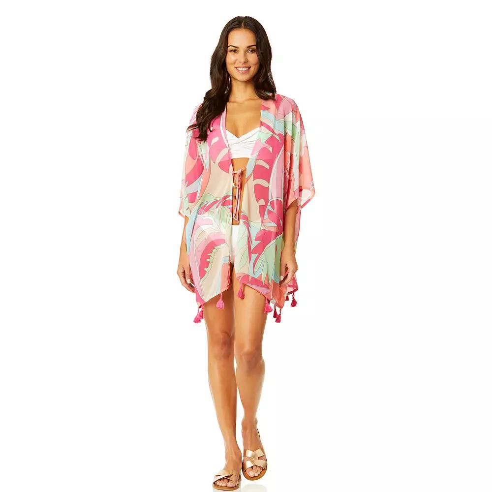 Women's Catalina Kimono Swim Cover-Up, Size: Small, Multi Product Image