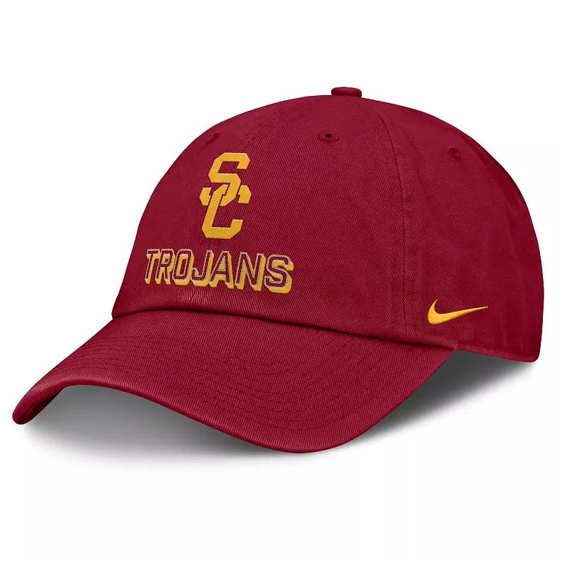 Men's Nike Cardinal USC Trojans 2025 On-Field Club Adjustable Hat,  Product Image