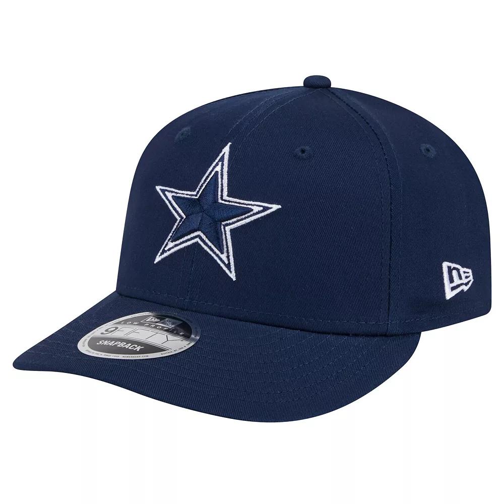 Men's New Era Navy Dallas Cowboys Main Low Profile 9FIFTY Snapback Hat, Blue Product Image