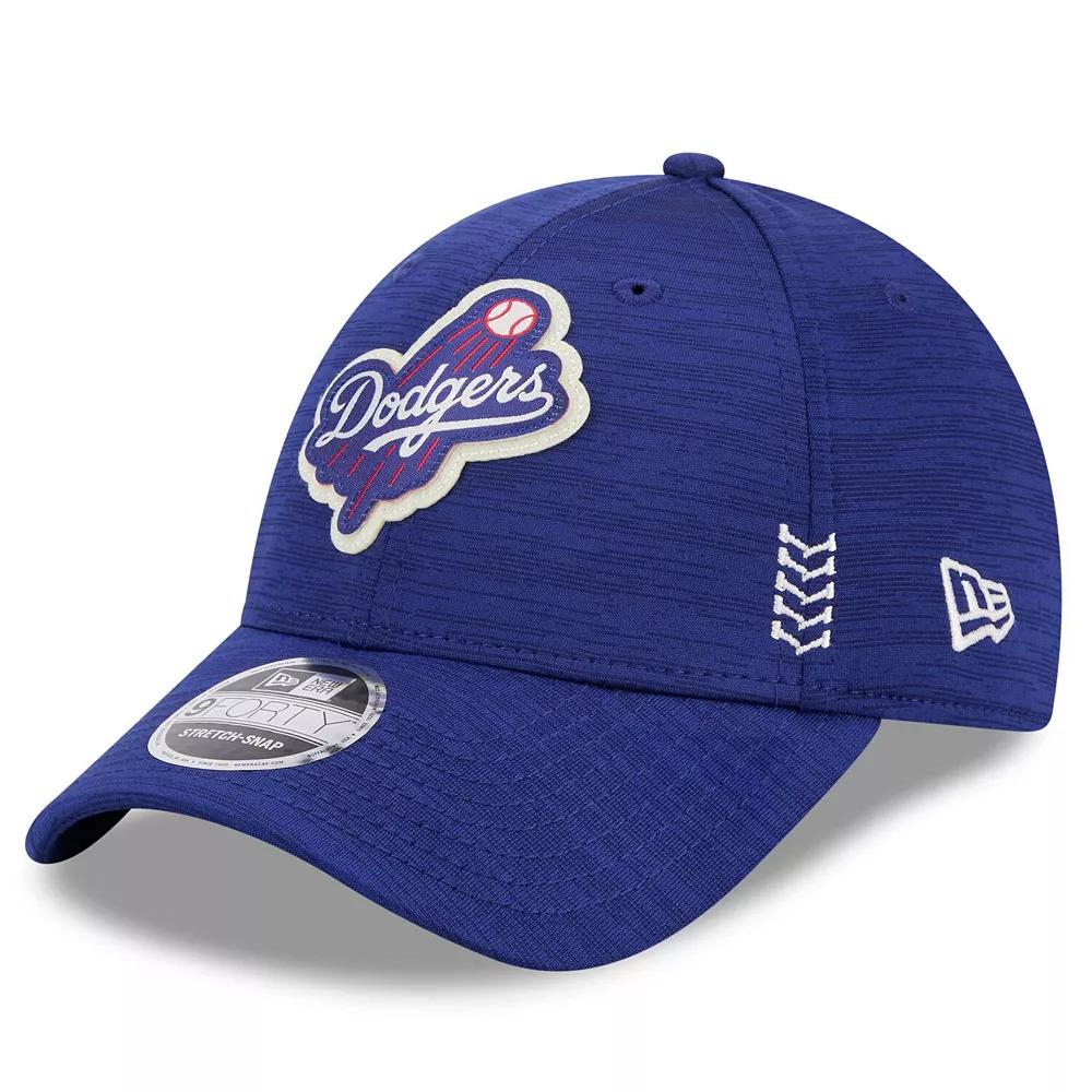 Men's New Era Royal Los Angeles Dodgers 2024 Clubhouse 9FORTY Adjustable Hat, Blue Product Image
