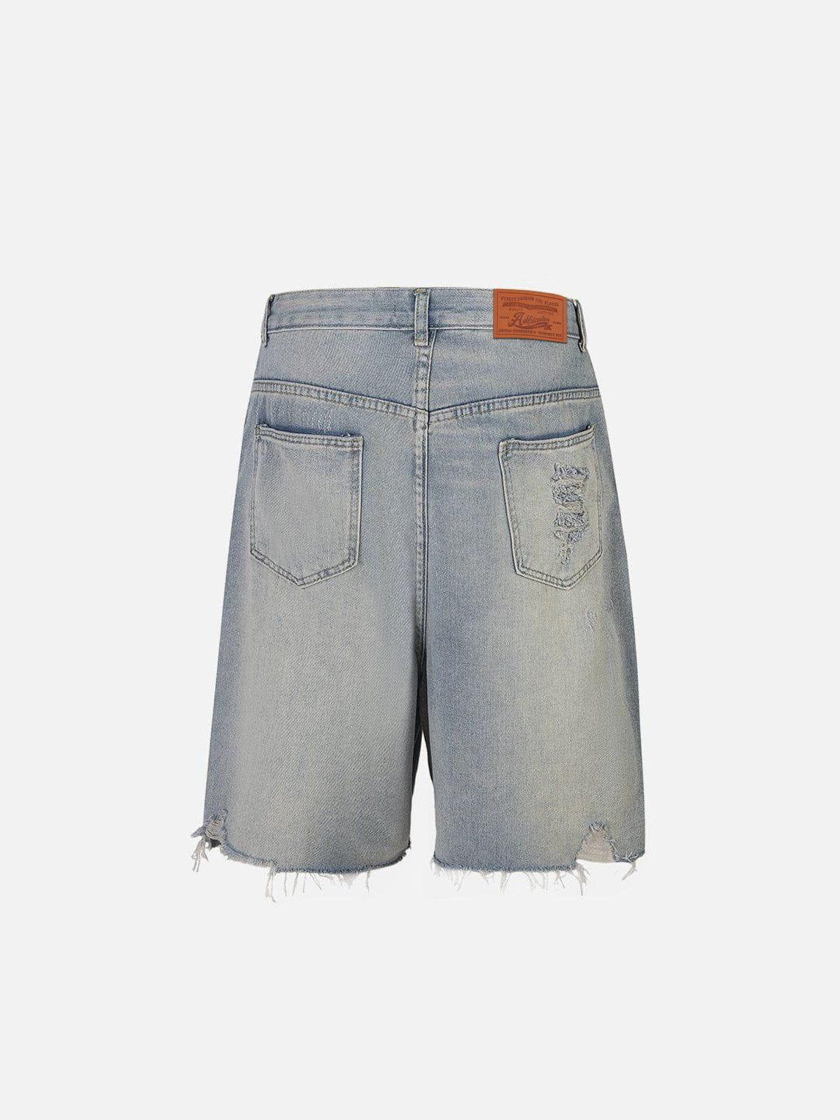 Aelfric Eden Rhinestone Application Jorts Product Image