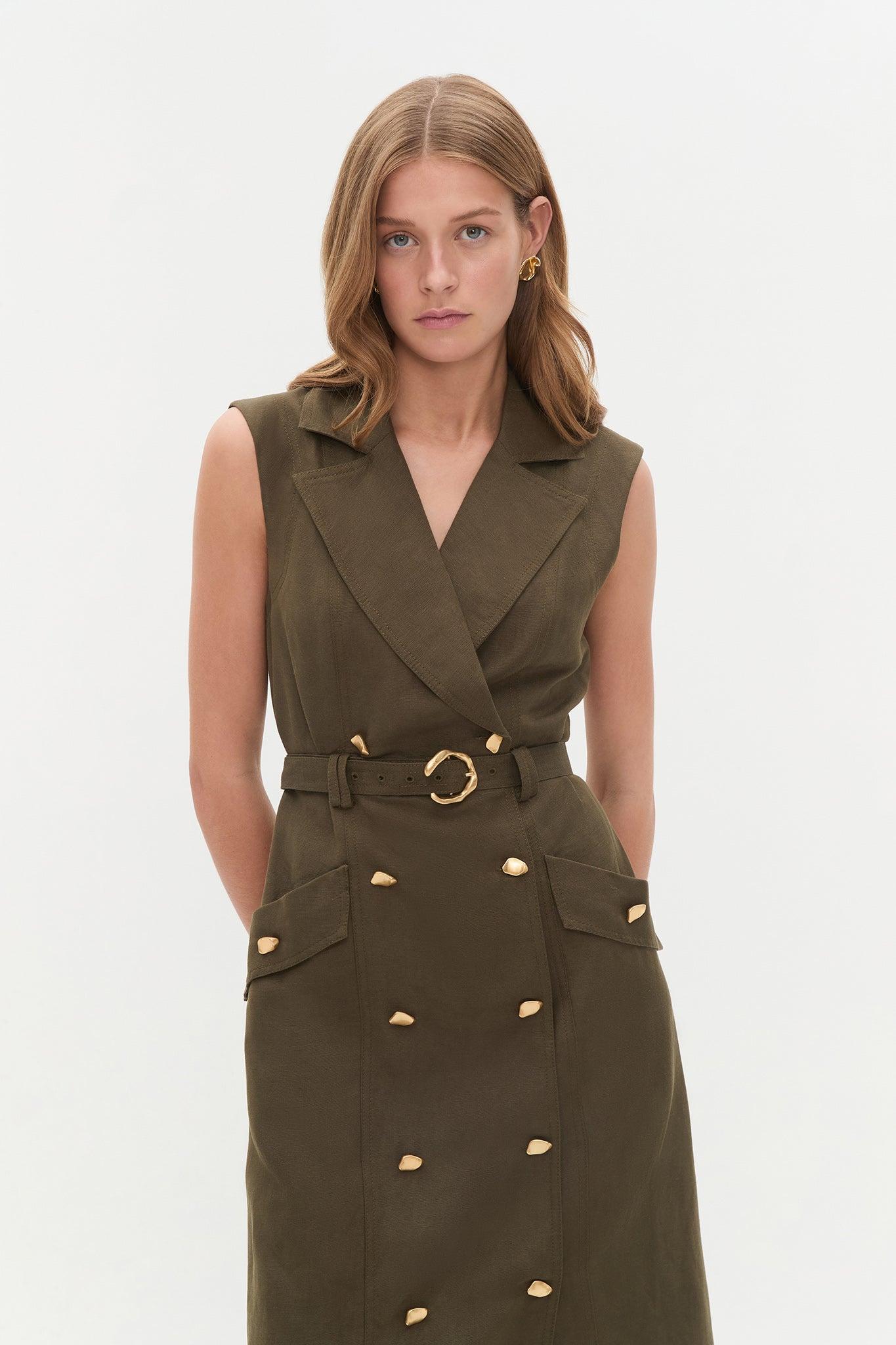 Blake Utility Midi Dress Product Image
