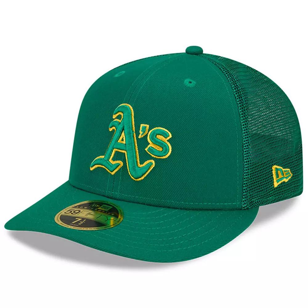 Men's New Era Green Oakland Athletics 2022 Batting Practice Low Profile 59FIFTY Fitted Hat,  Product Image