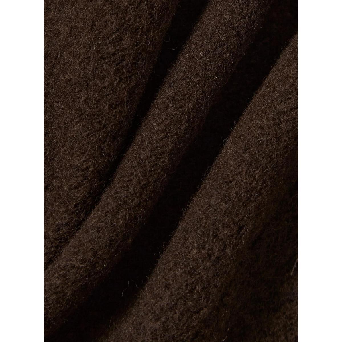 Uniform Jacket Brown Wool Product Image