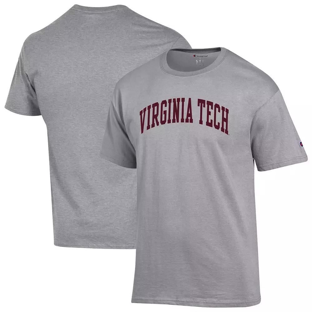 Men's Champion Heather Gray Georgia Bulldogs Basic Arch T-Shirt,  Product Image