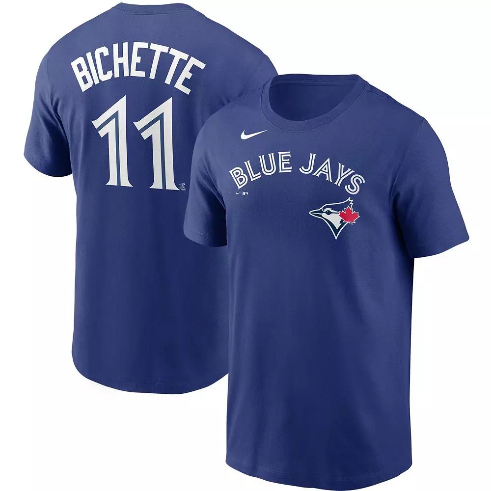 Men's Nike Bo Bichette Royal Toronto Blue Jays Name & Number T-Shirt,  Product Image