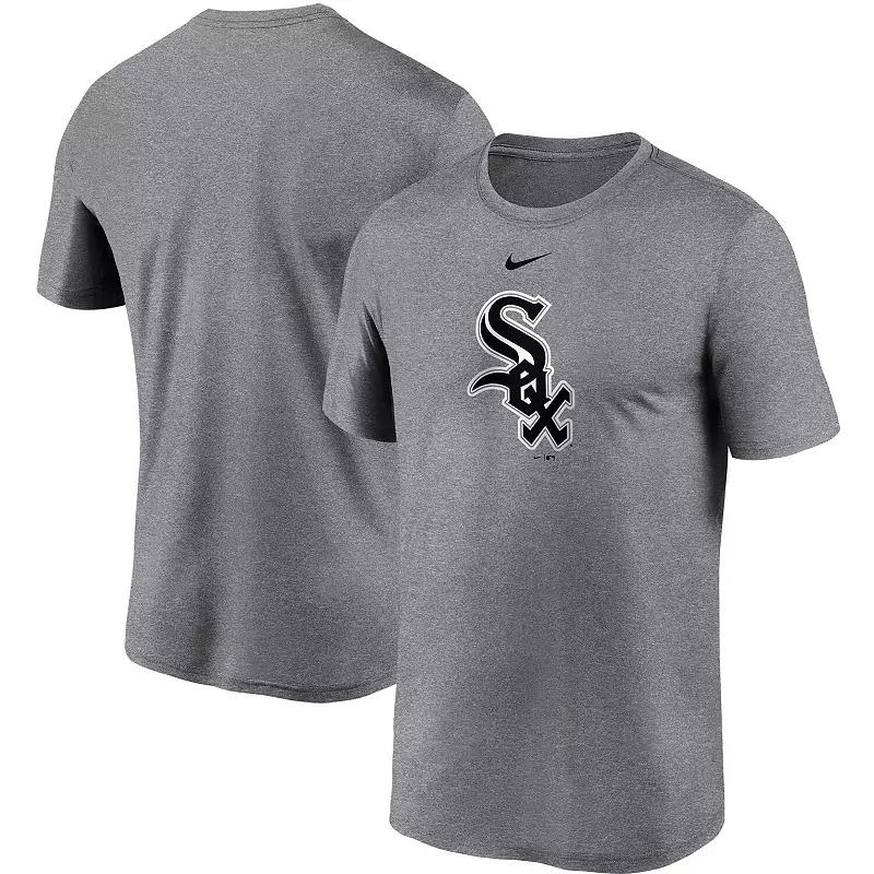 Men's Nike Gray Chicago White Sox Large Logo Legend Performance T-Shirt,  Product Image