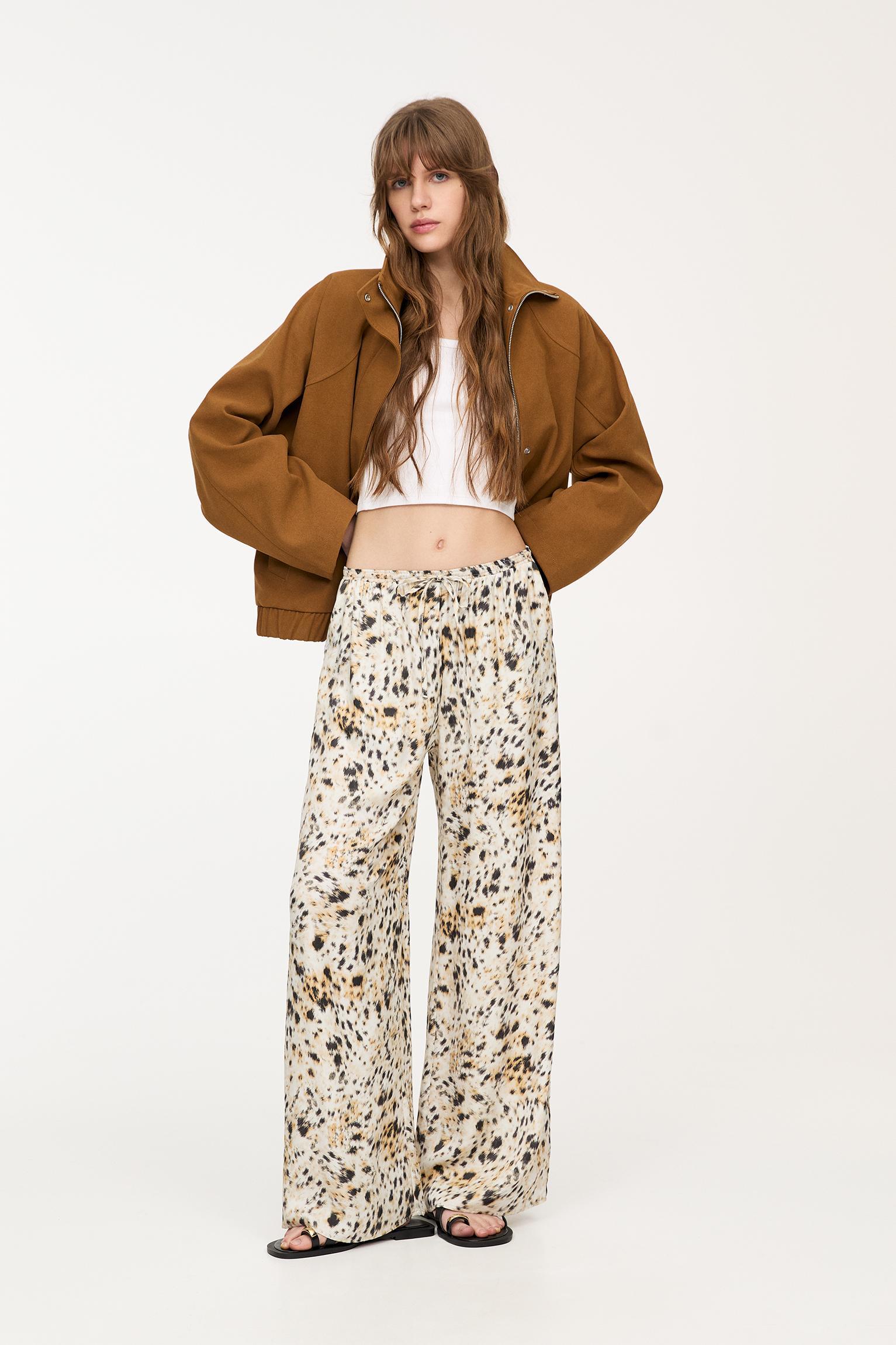 Satin sweatpants Product Image