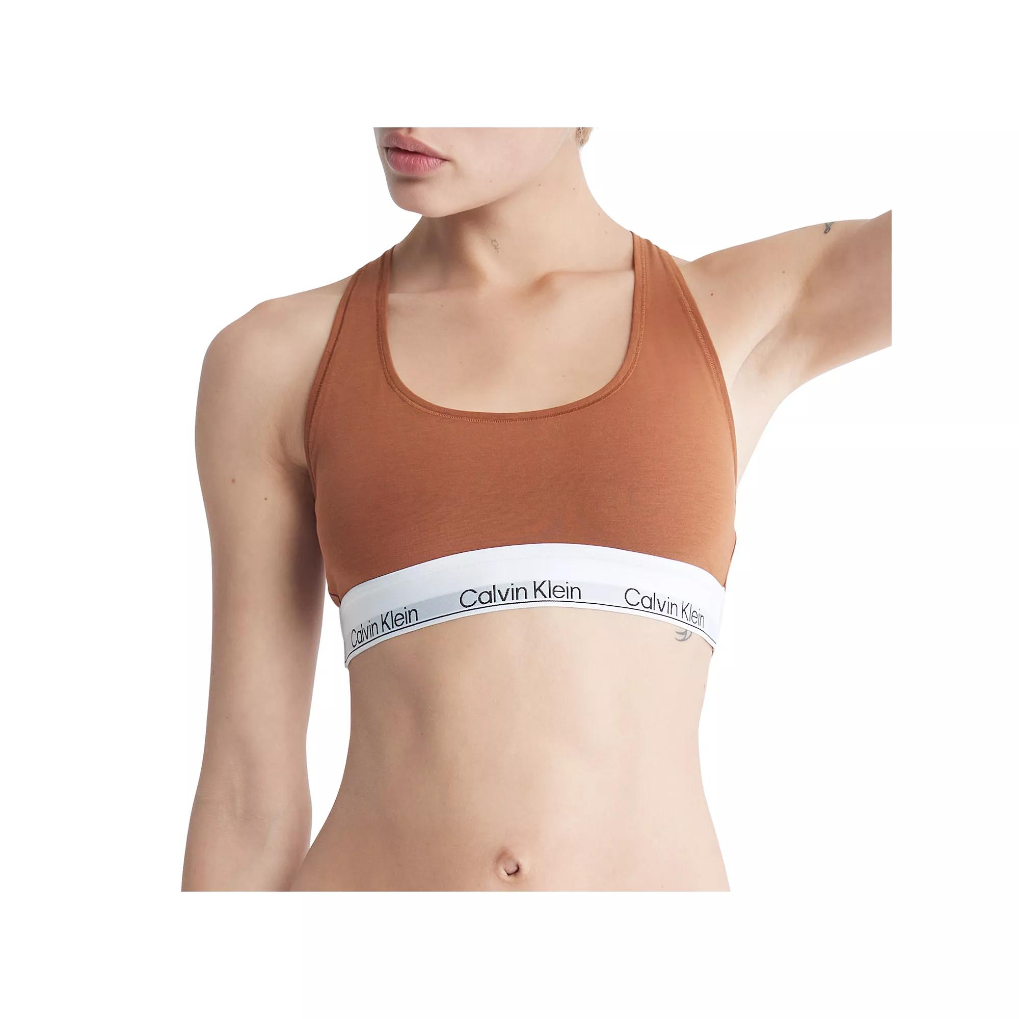 Calvin Klein Modern Cotton Naturals Unlined Bralette QF7044, Women's,  Product Image
