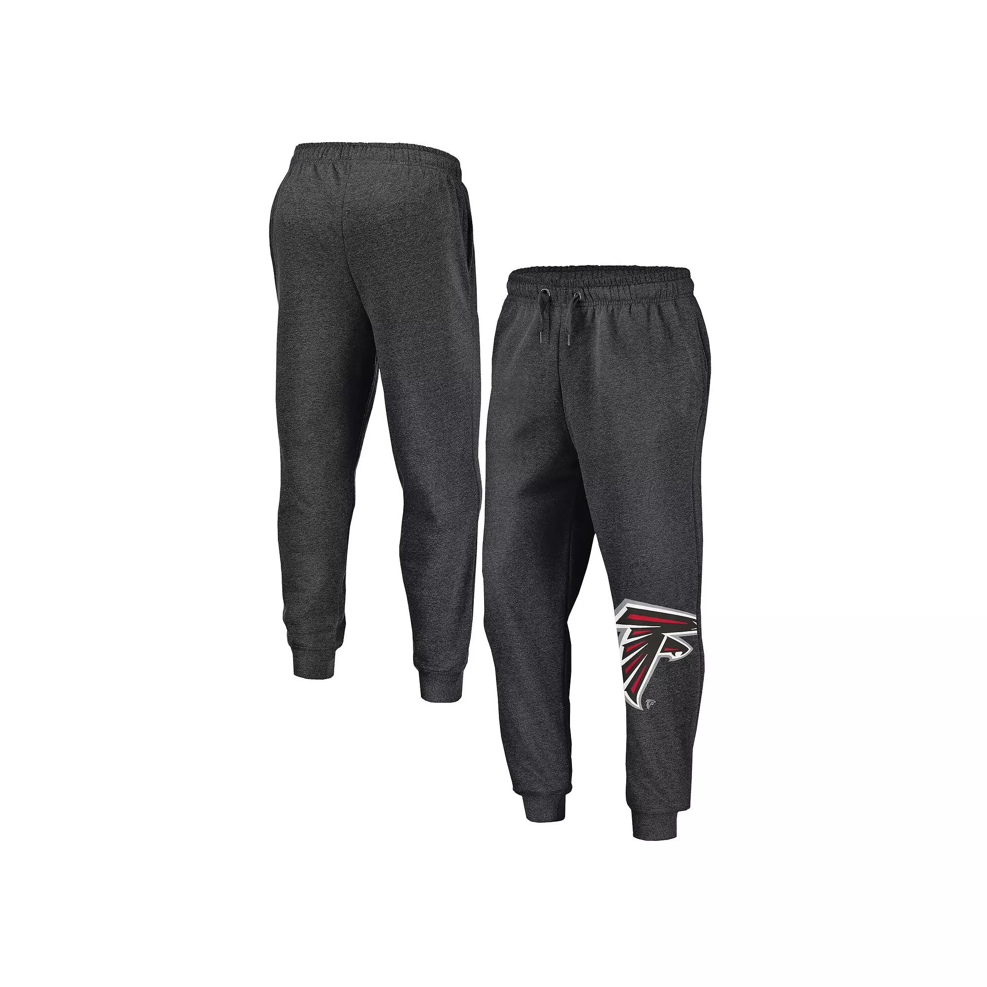 Men's Fanatics  Heather Charcoal Atlanta Falcons Boost Fleece Joggers, Size: Large Product Image