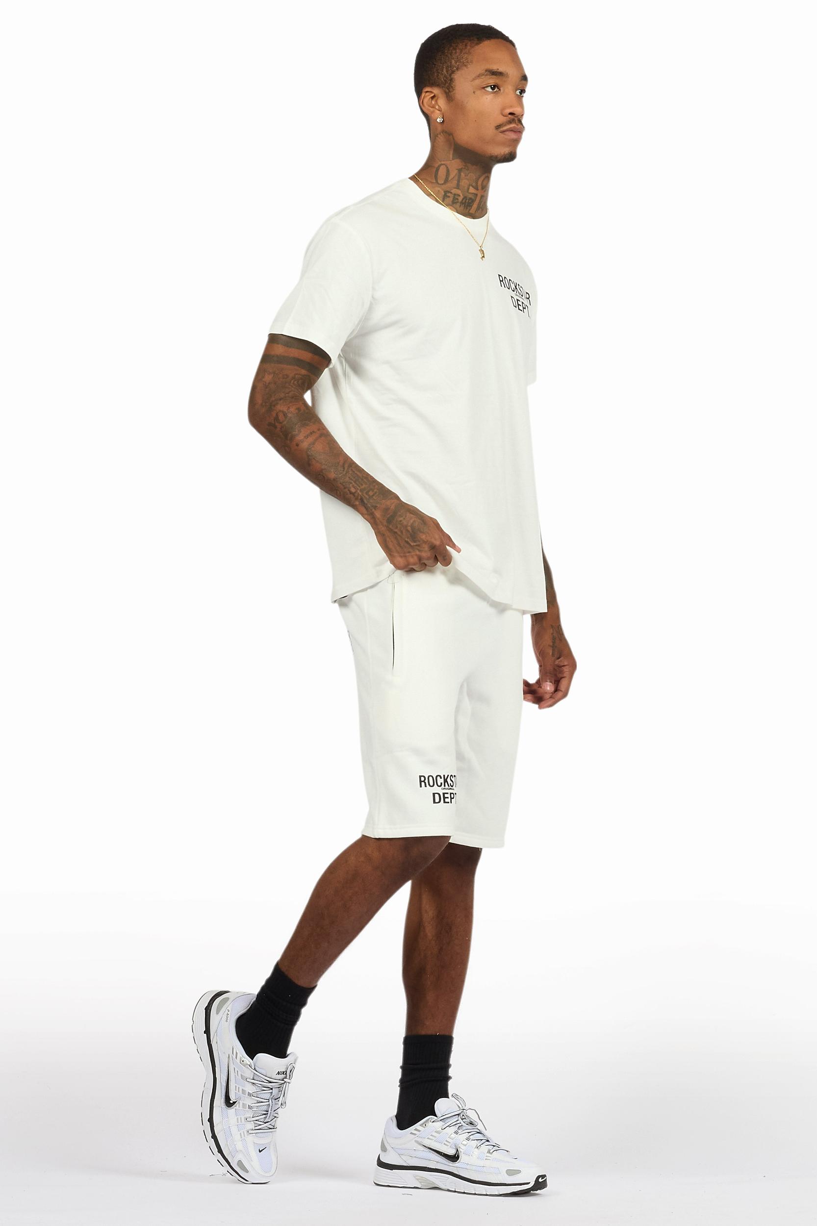 Buck 2.0 White Short Set Male Product Image