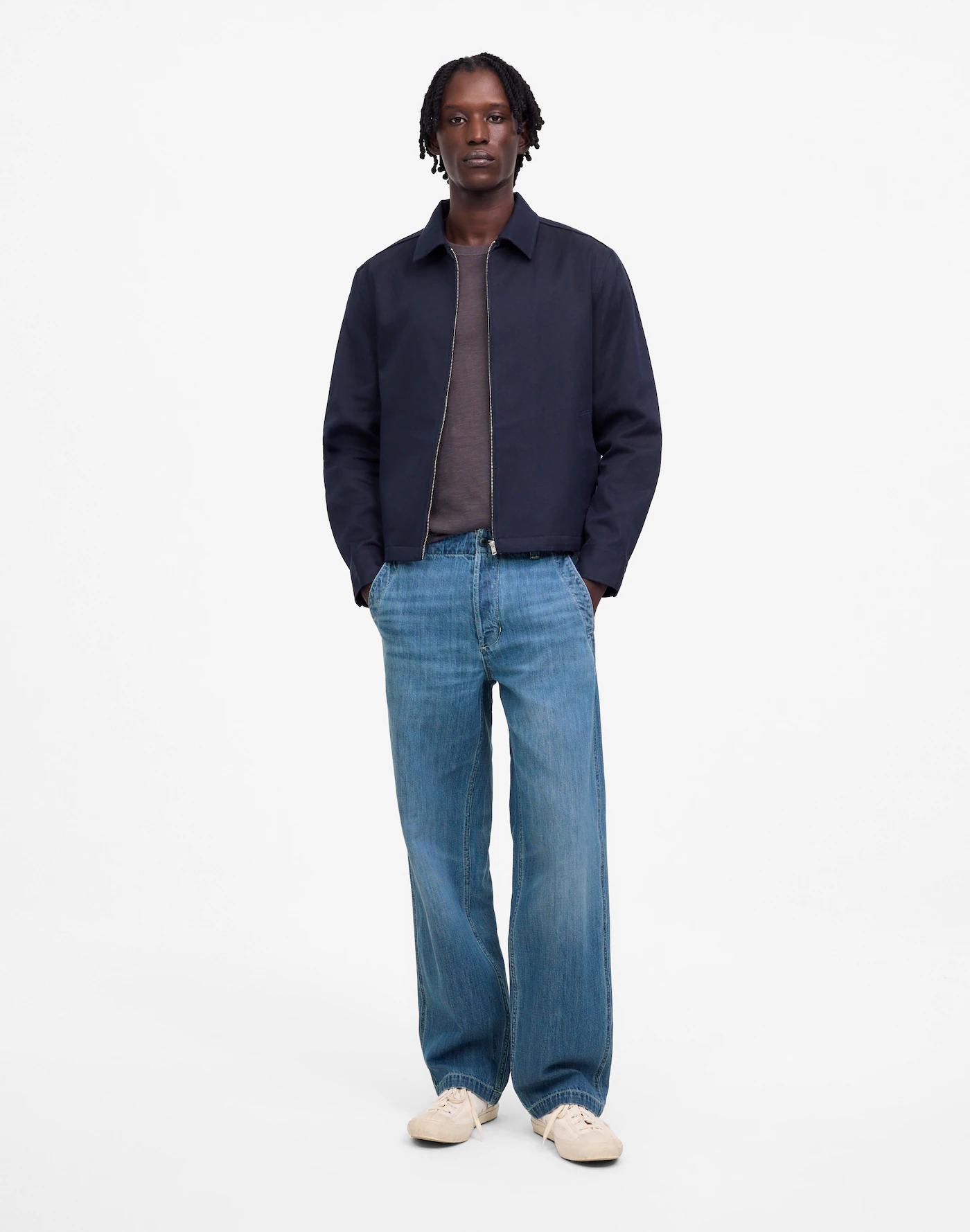 Patch Pocket Jeans in Summer Denim Product Image