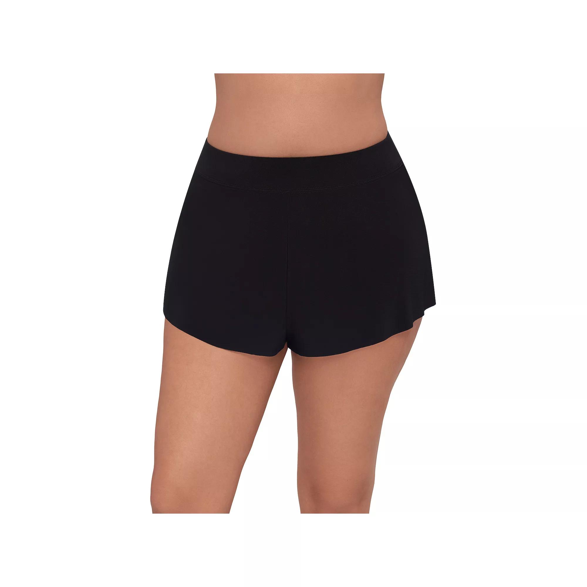 Women's Trimshaper Drape Control Swim Shorts,  Product Image