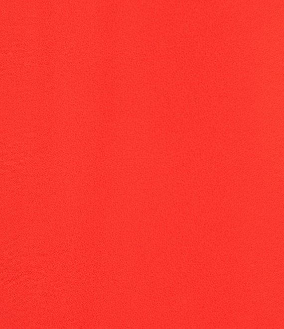 Alex Marie Chiara Stretch Crepe Mock Neck Sleeveless Dress Product Image