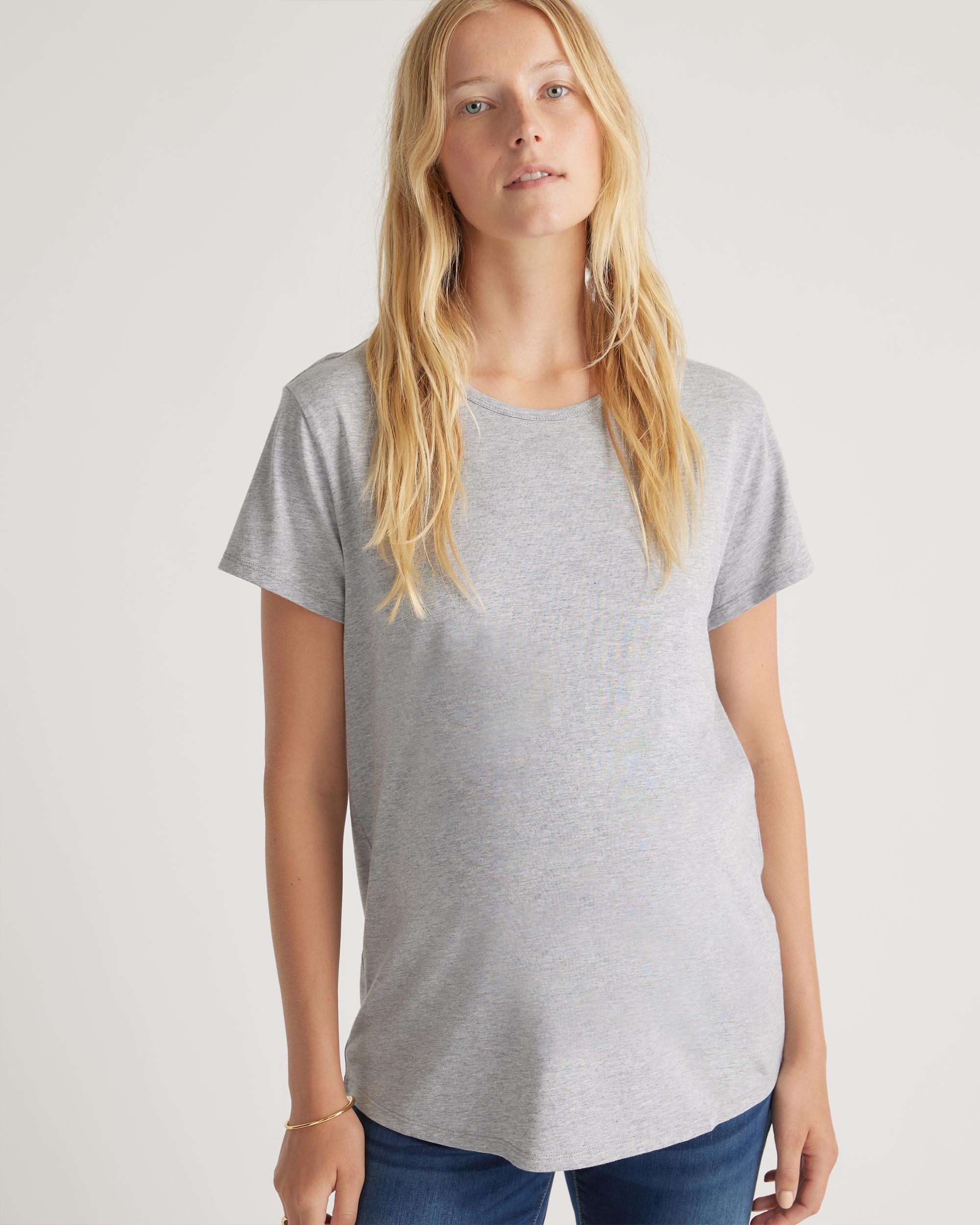 Quince | Women's Cotton Modal Maternity Crew Neck T-Shirt Cotton/Modal Product Image