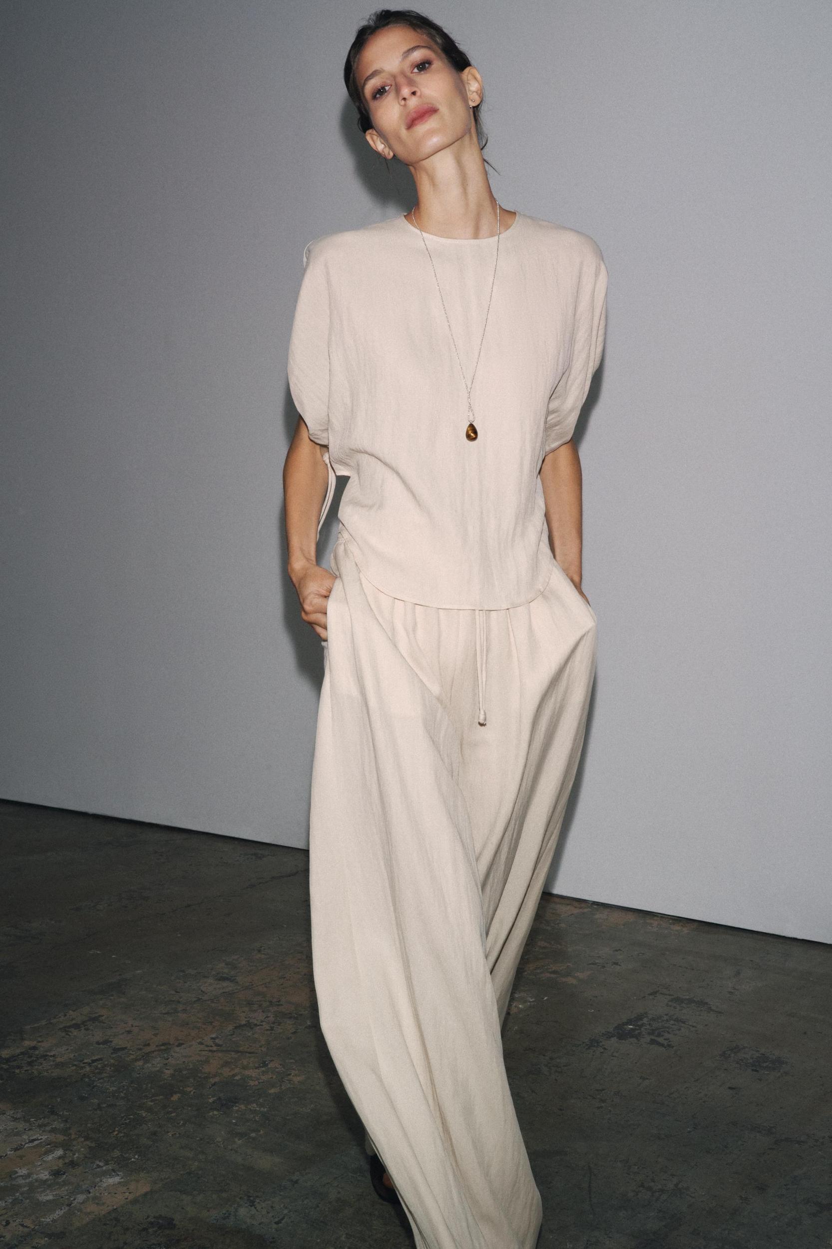 ZW COLLECTION PUFF SLEEVE BLOUSE Product Image