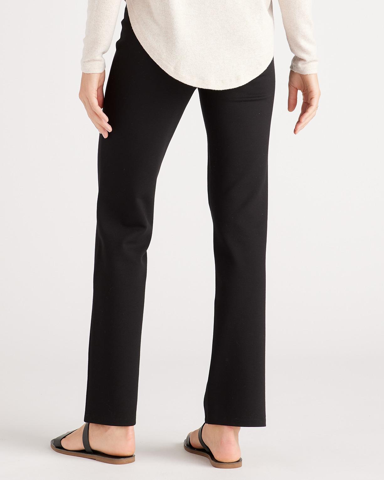Quince | Women's Ultra-Stretch Ponte Straight Leg Pants Tall Size XS, Rayon Product Image