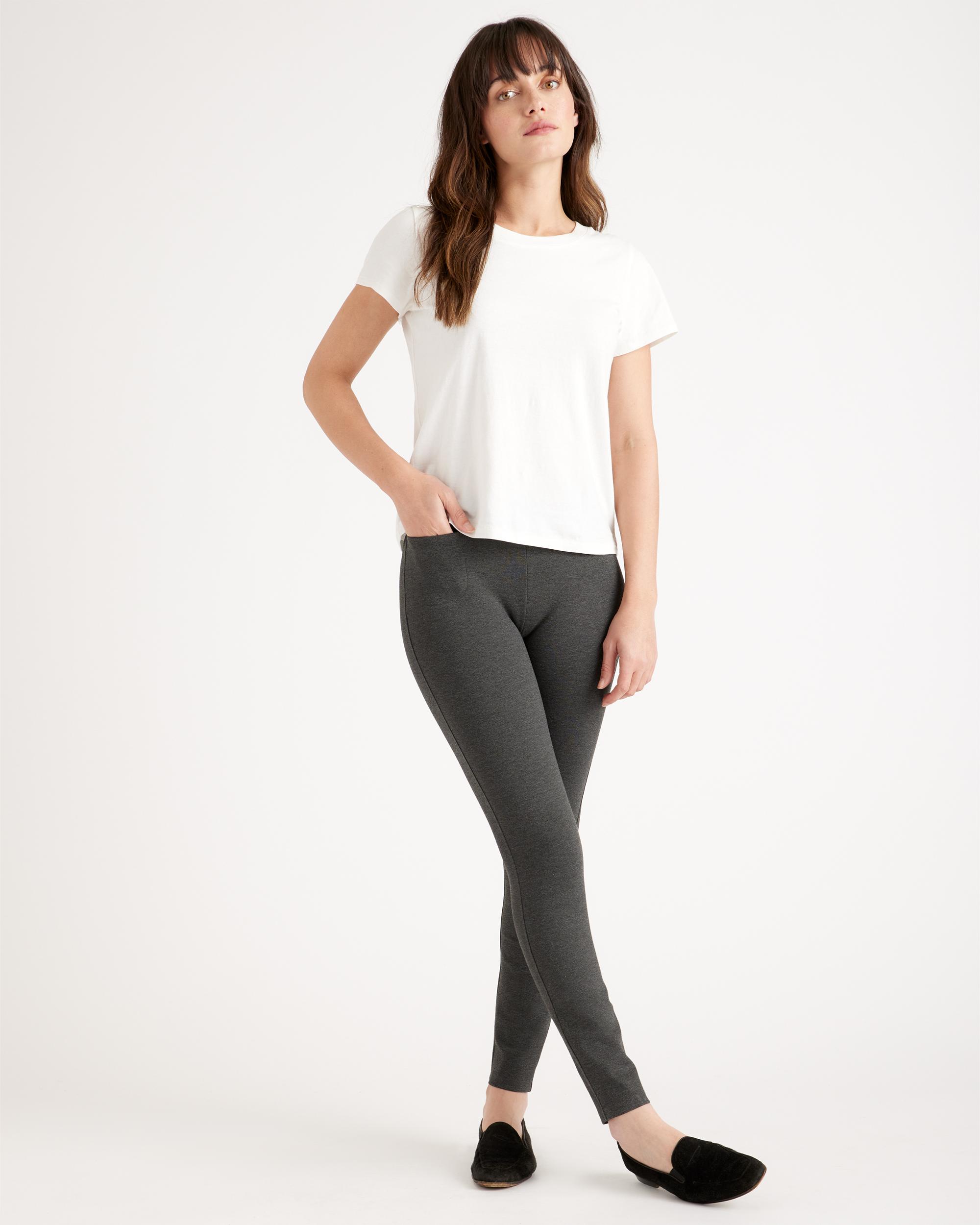 Quince | Women's Ultra-Stretch Ponte Skinny Pants Regular Size XS, Rayon Product Image