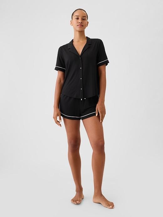 Modal Pajama Shirt Product Image