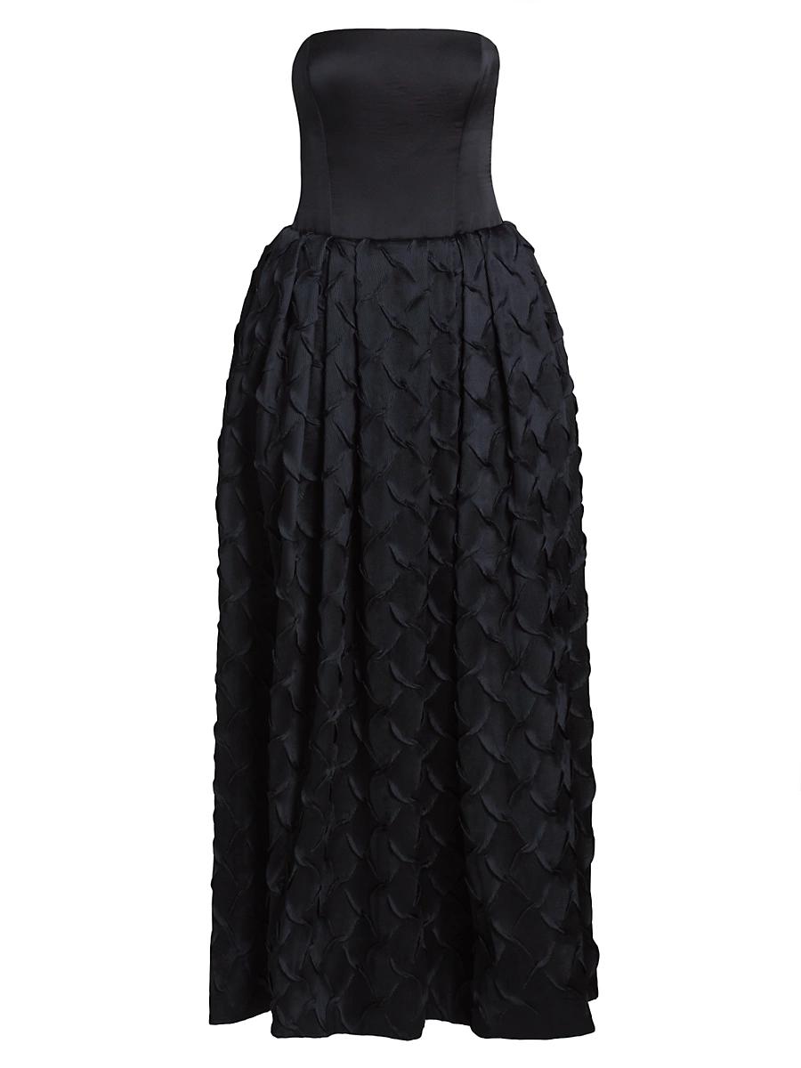 Womens Azriel Satin Bustier Gown Product Image