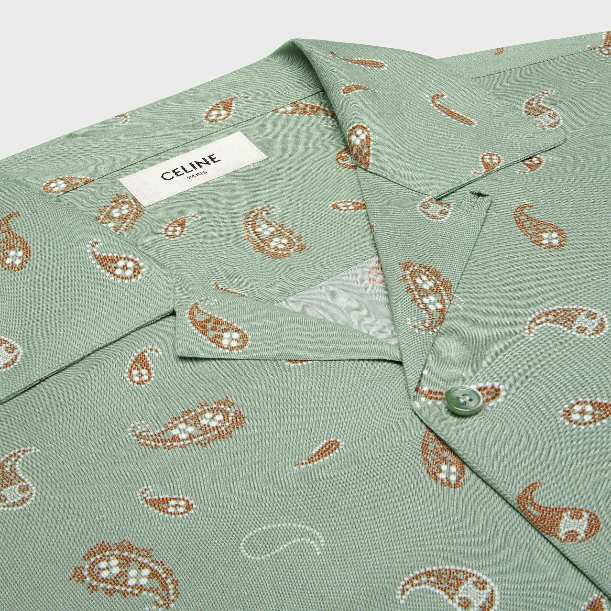 bowling shirt IN PAISLEY PRINT VISCOSE Product Image