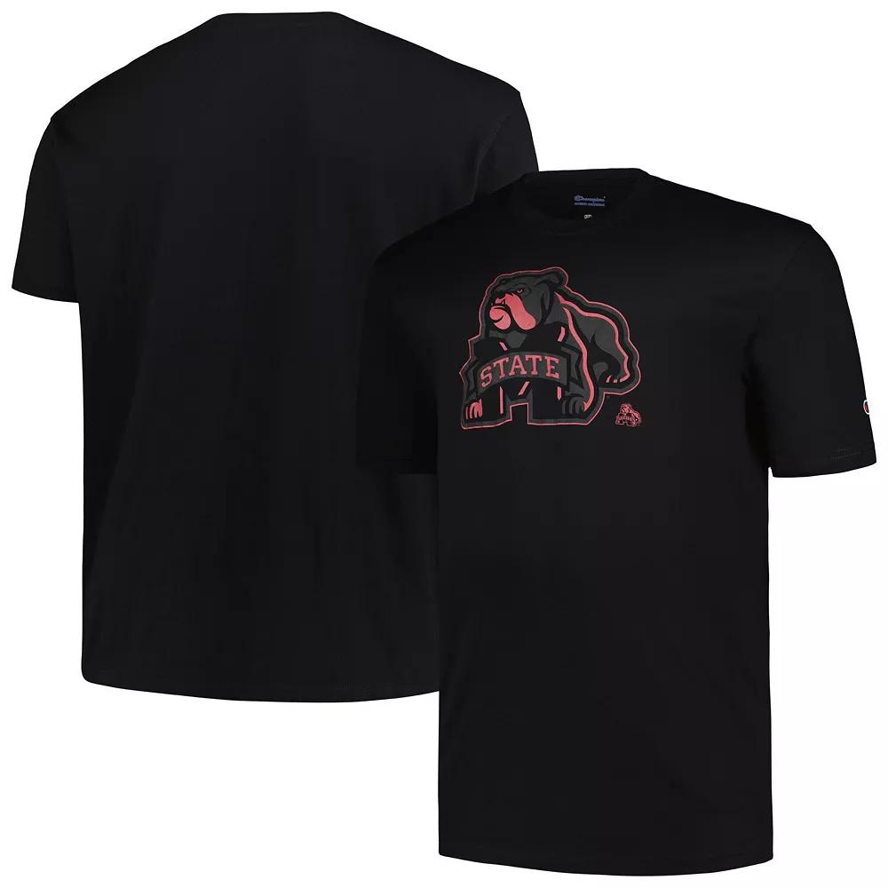 Men's Profile Black Mississippi State Bulldogs Big & Tall Pop T-Shirt,  Product Image
