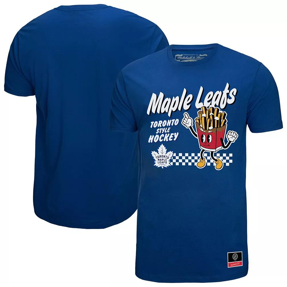 Men's Mitchell & Ness Blue Toronto Maple Leafs Local Food T-Shirt, Size: Medium, Mpl Blue Product Image